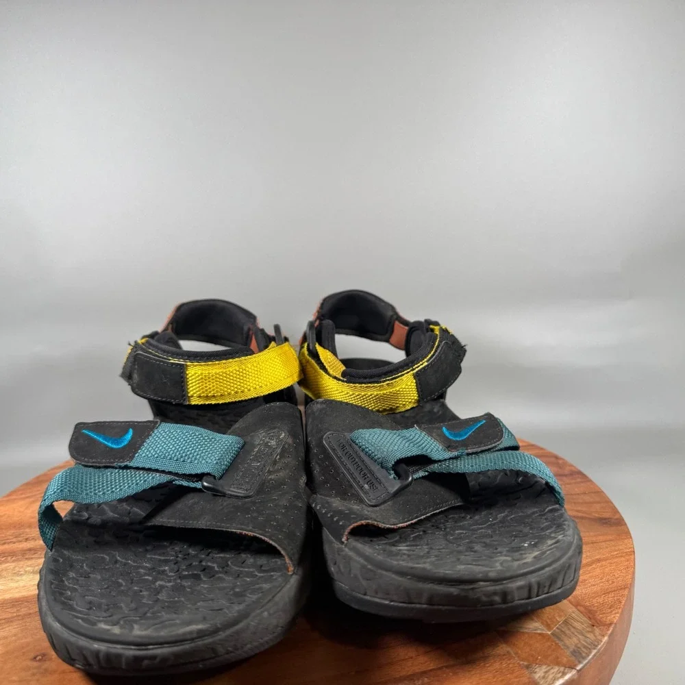 Nike‎ ACG Air Deschutz Dark Teal Green Black Mens Sandals DC9093-300 Size 13